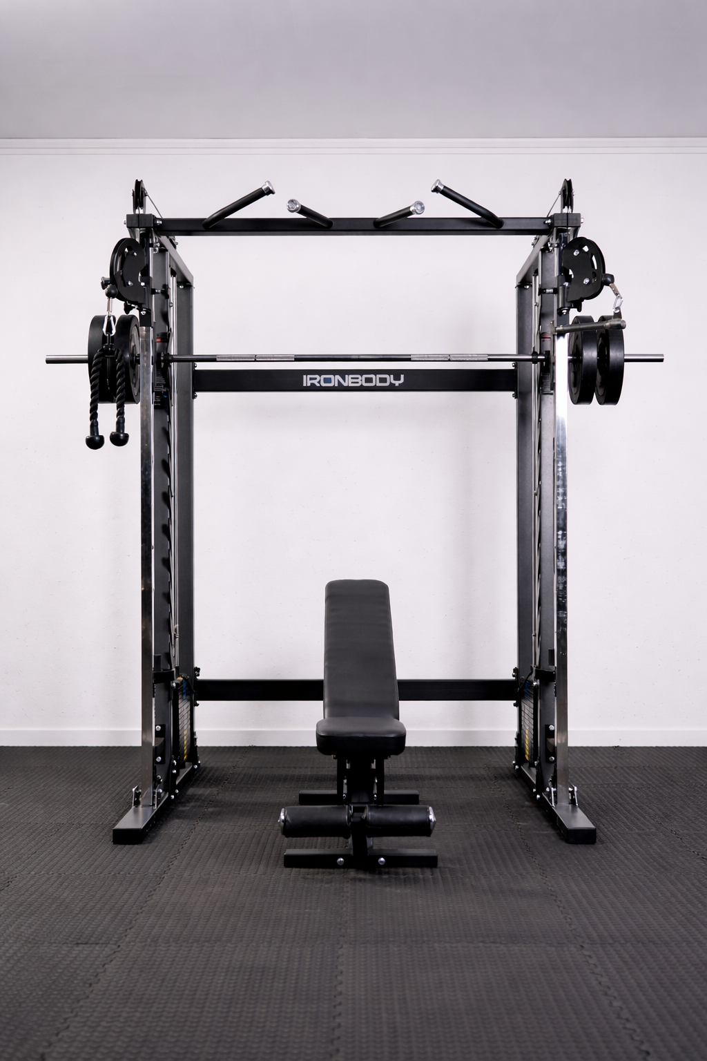 IRONBODY IB850 Pro- Multi Functional Trainer with Smith