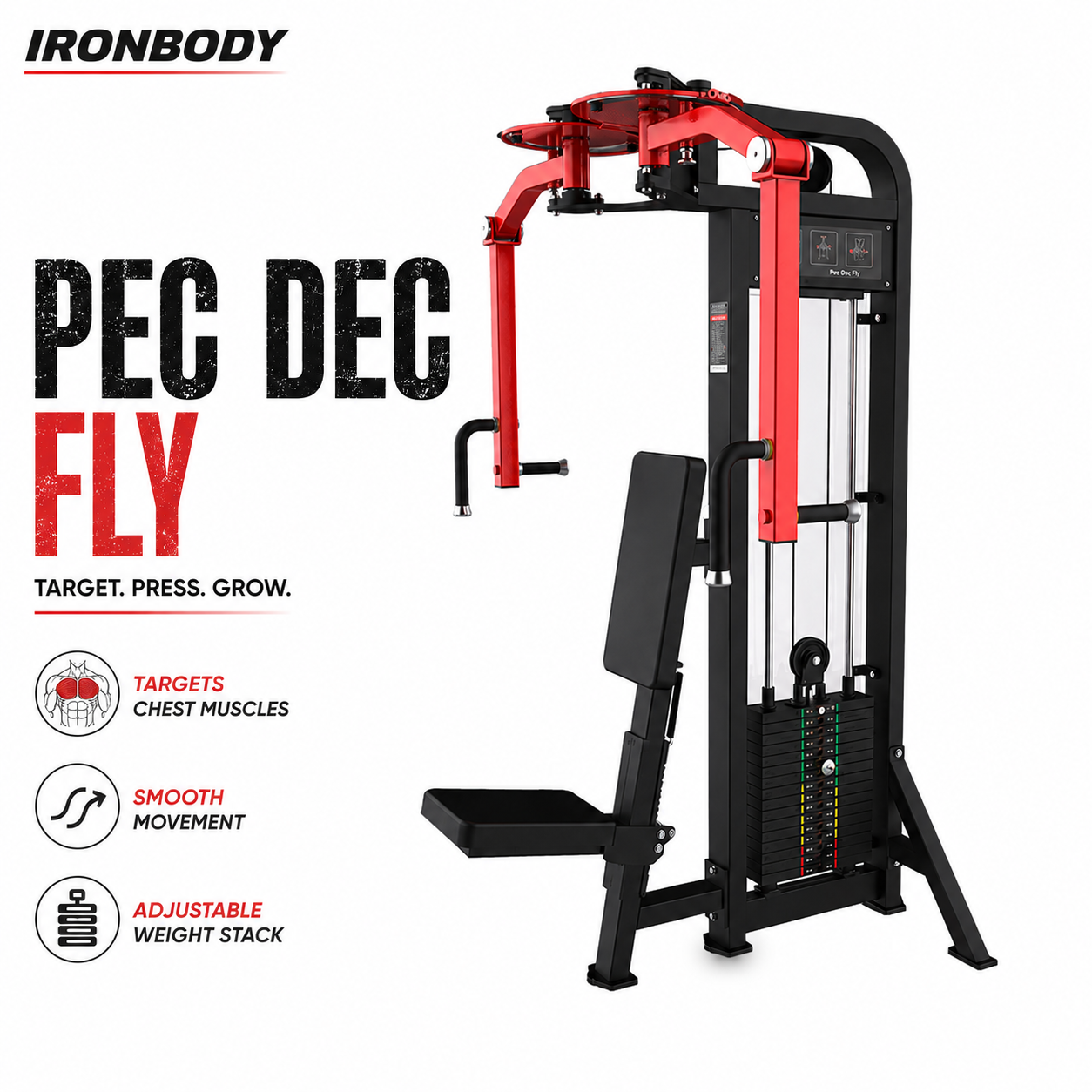 IRONBODY PEC DEC FLY Station
