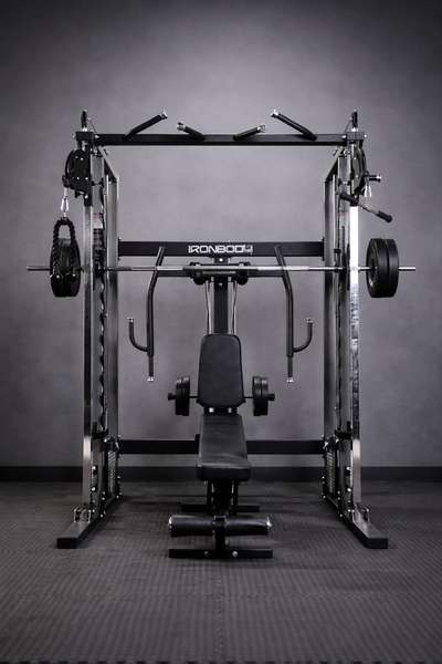 IRONBODY IB900 - Multi Functional Trainer with Smith & Pec Fly