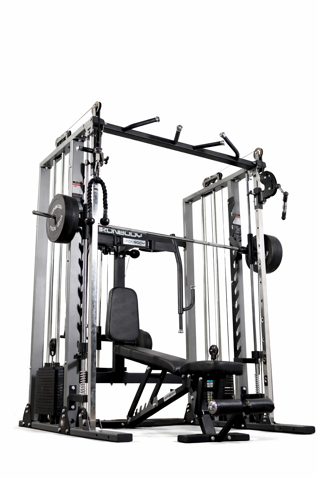 IRONBODY IB900 - Multi Functional Trainer with Smith & Pec Fly