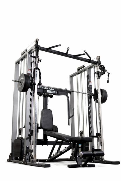 IRONBODY IB900 - Multi Functional Trainer with Smith & Pec Fly