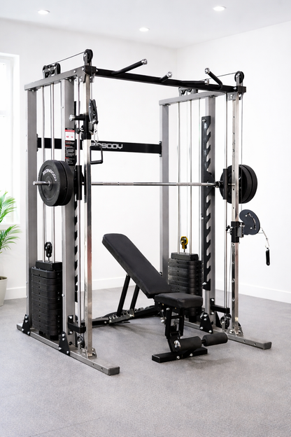 IRONBODY IB850 Pro- Multi Functional Trainer with Smith