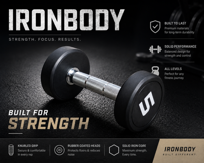 IRONBODY DUMBBELLS