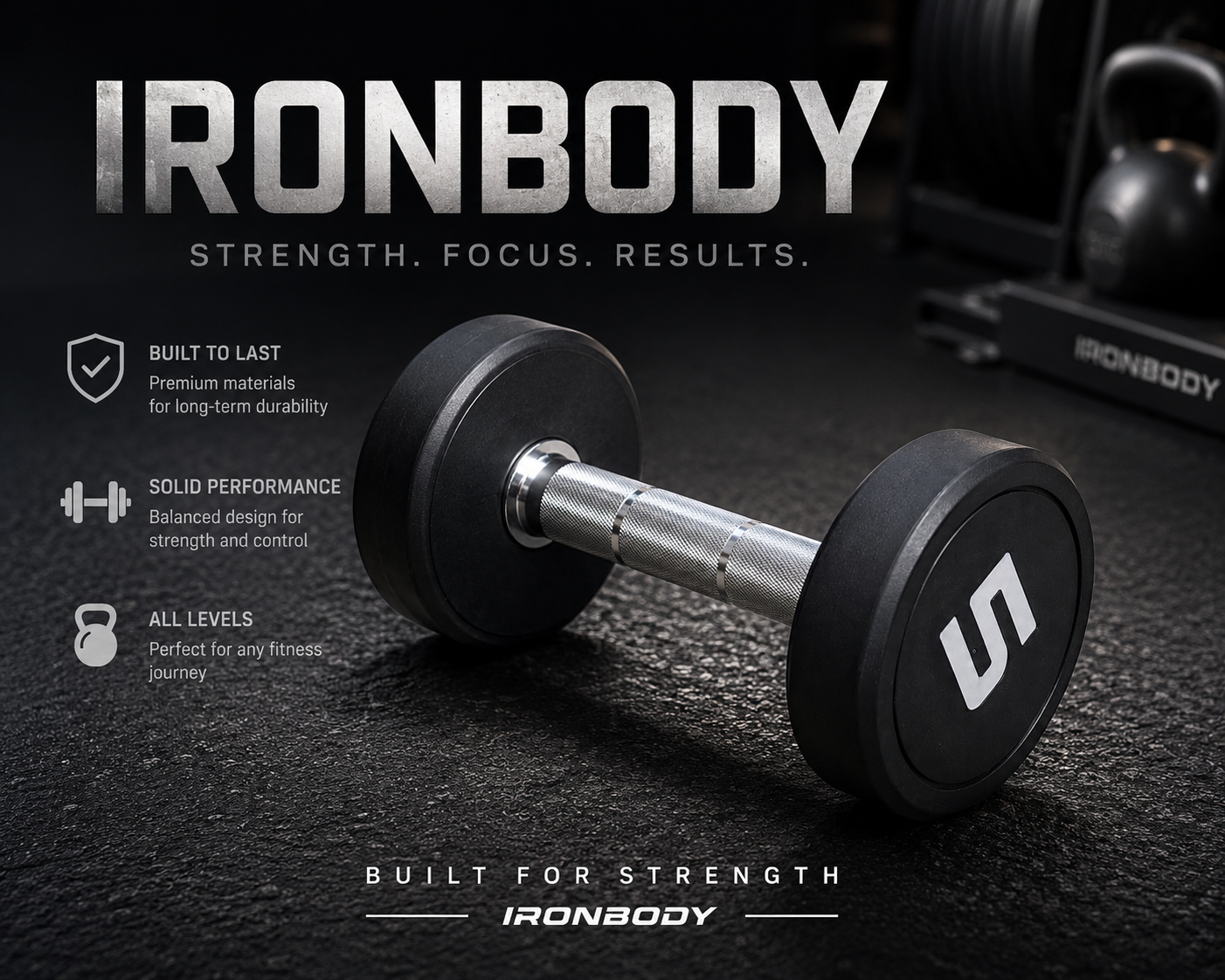 IRONBODY TPR BOUNCER DUMBBELLS