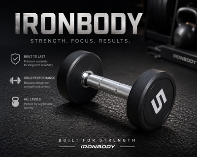 IRONBODY TPR BOUNCER DUMBBELLS