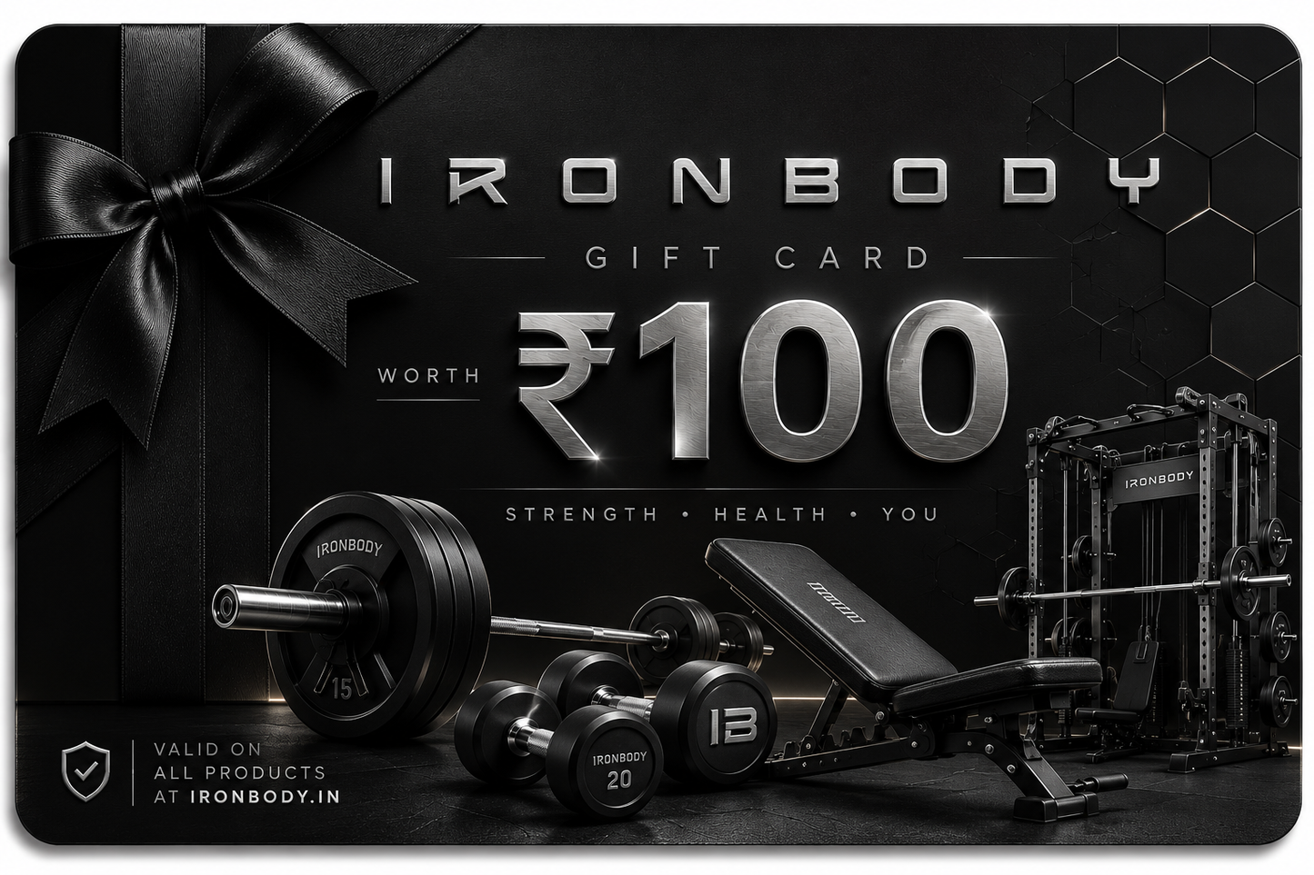 GIFT OF FITNESS - IRONBODY GIFT CARD