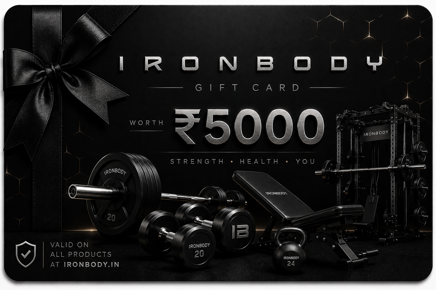 GIFT OF FITNESS - IRONBODY GIFT CARD
