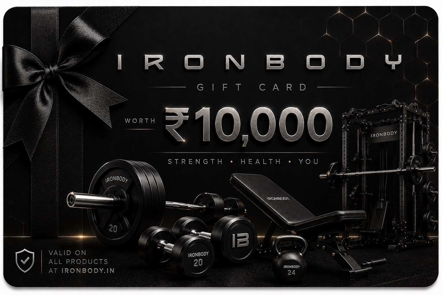 GIFT OF FITNESS - IRONBODY GIFT CARD